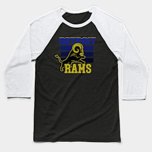 Detroit Rams Goat Baseball T-Shirt